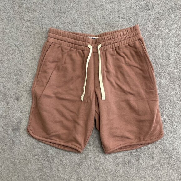 NEW Lands' End Men's S Mauve Quartz French Terry Sweat shorts - Picture 2 of 6